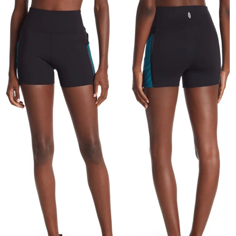 NWT Free People Ticker to Paradise Biker Shorts Women Size L